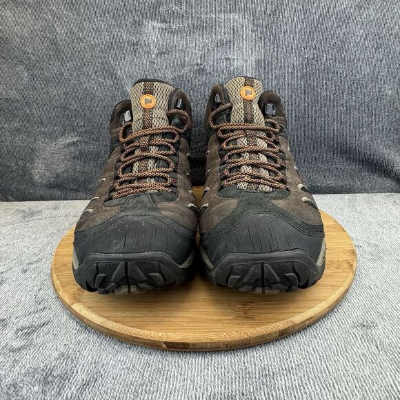 Merrell Men Reflex 2 Size 12 Boot Espresso Brown Hiking Workcore Outdoor Comfort - Picture 2 of 14